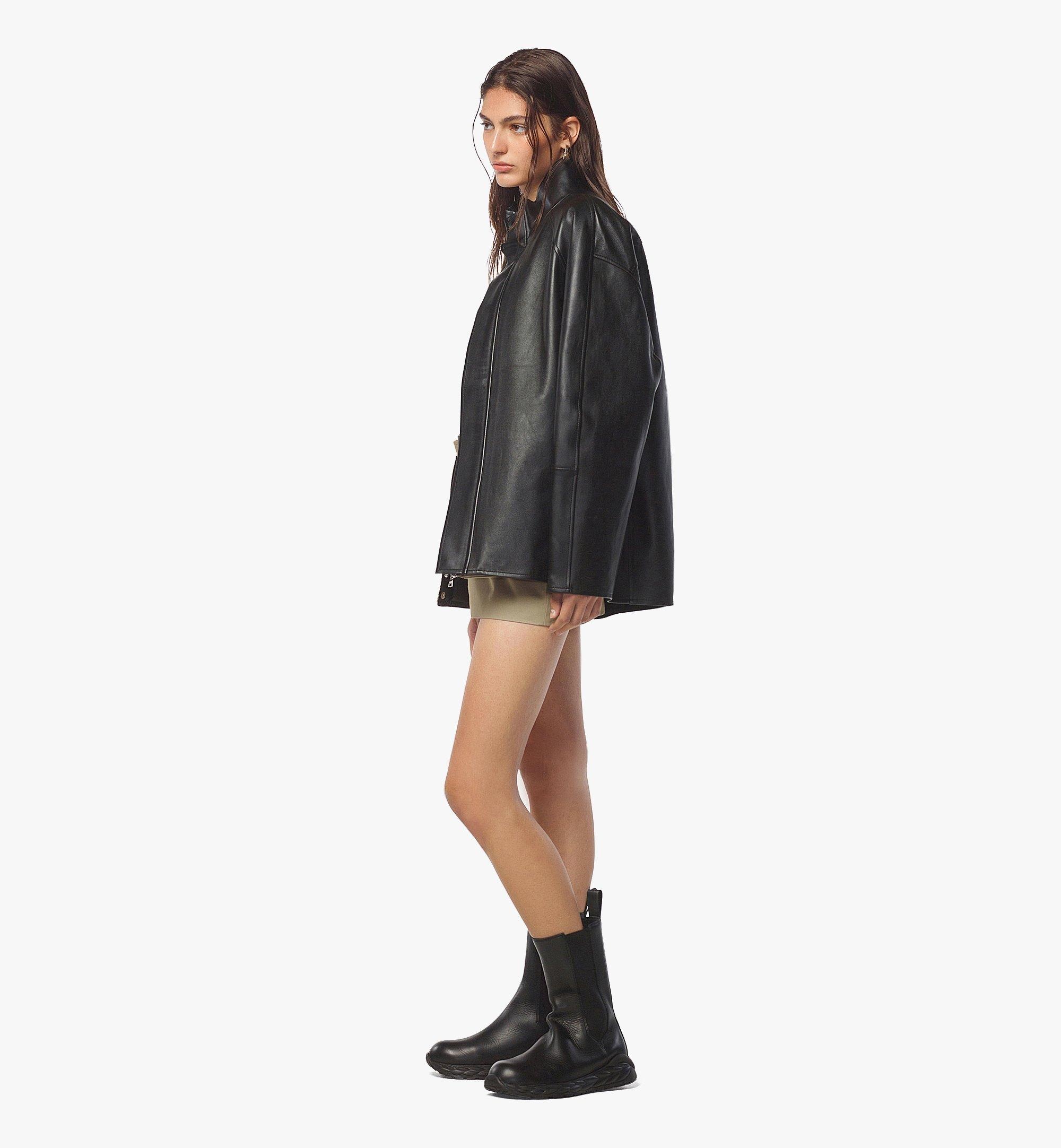 Black Label Blouson Leather Jacket - 4