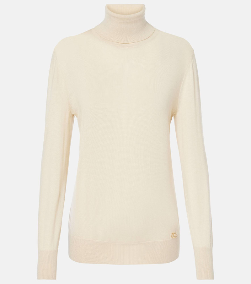 Cashmere and silk sweater - 1