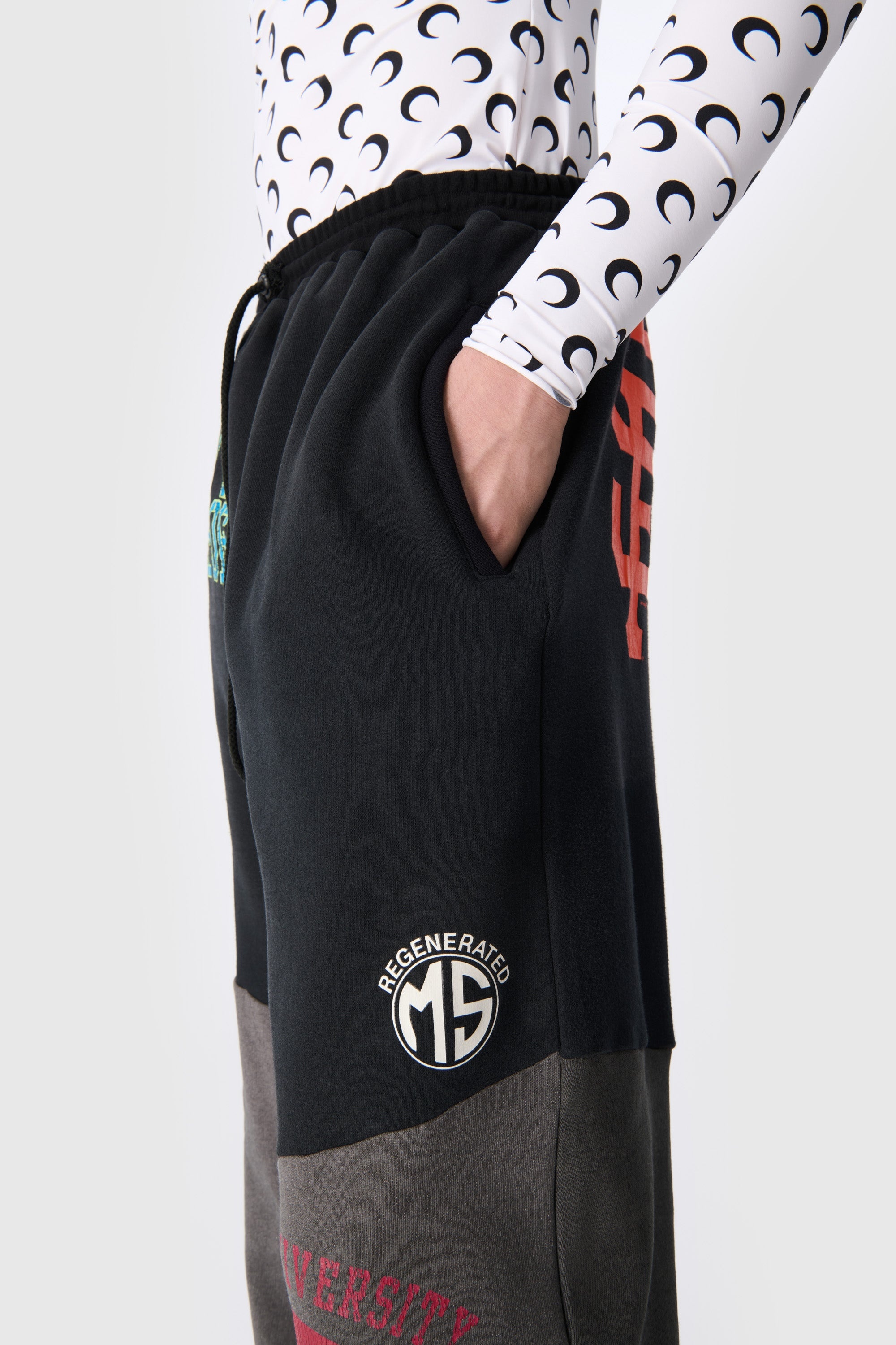 Upcycled Graphic Sweatshirts Sweatpants - 3