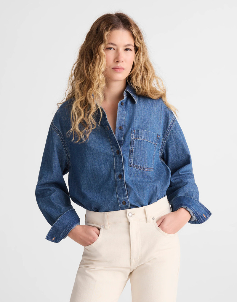 The Easy Shirt in Denim 6