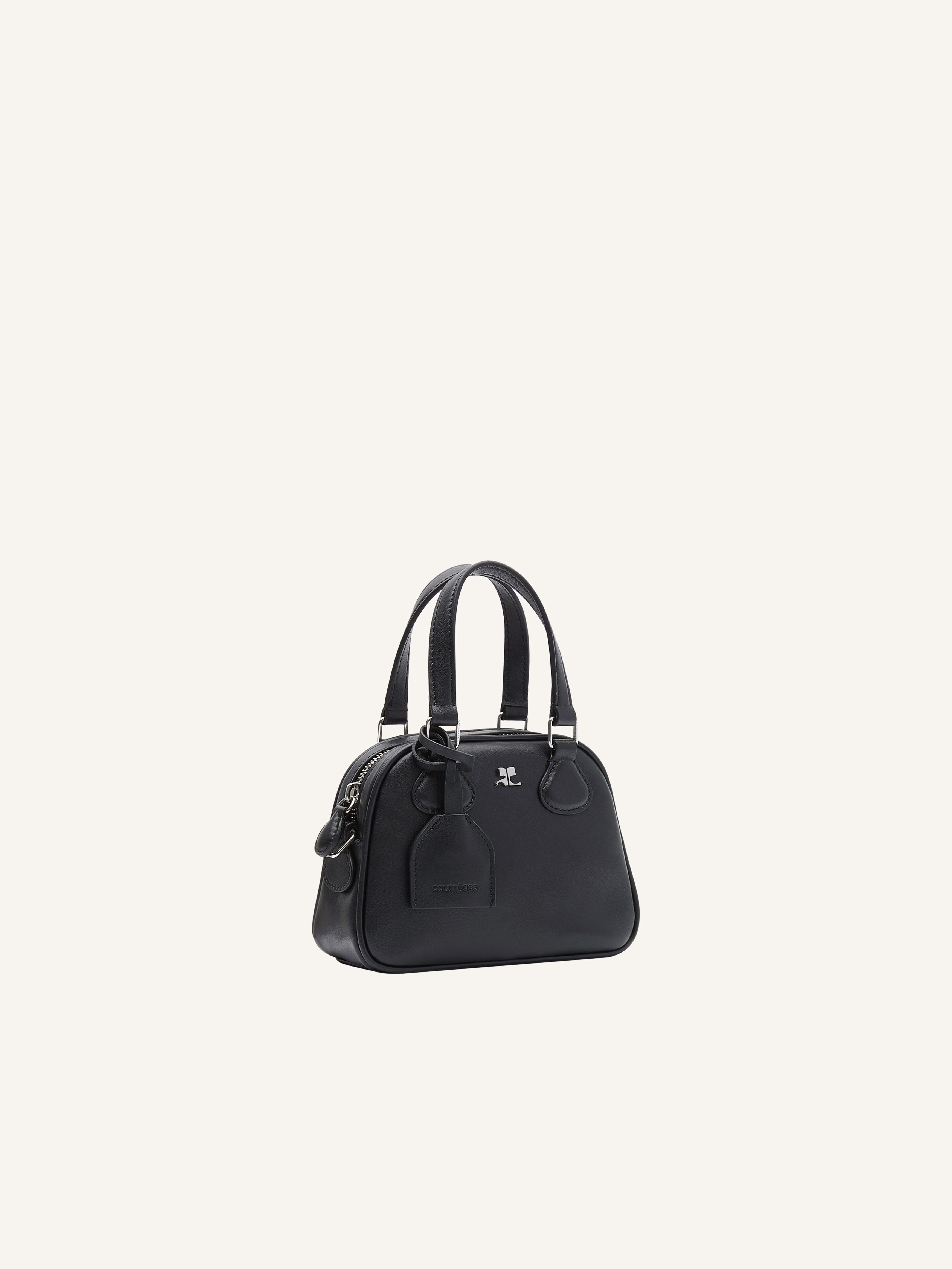 AC STUD MINI LEATHER BOWLING BAG - 2