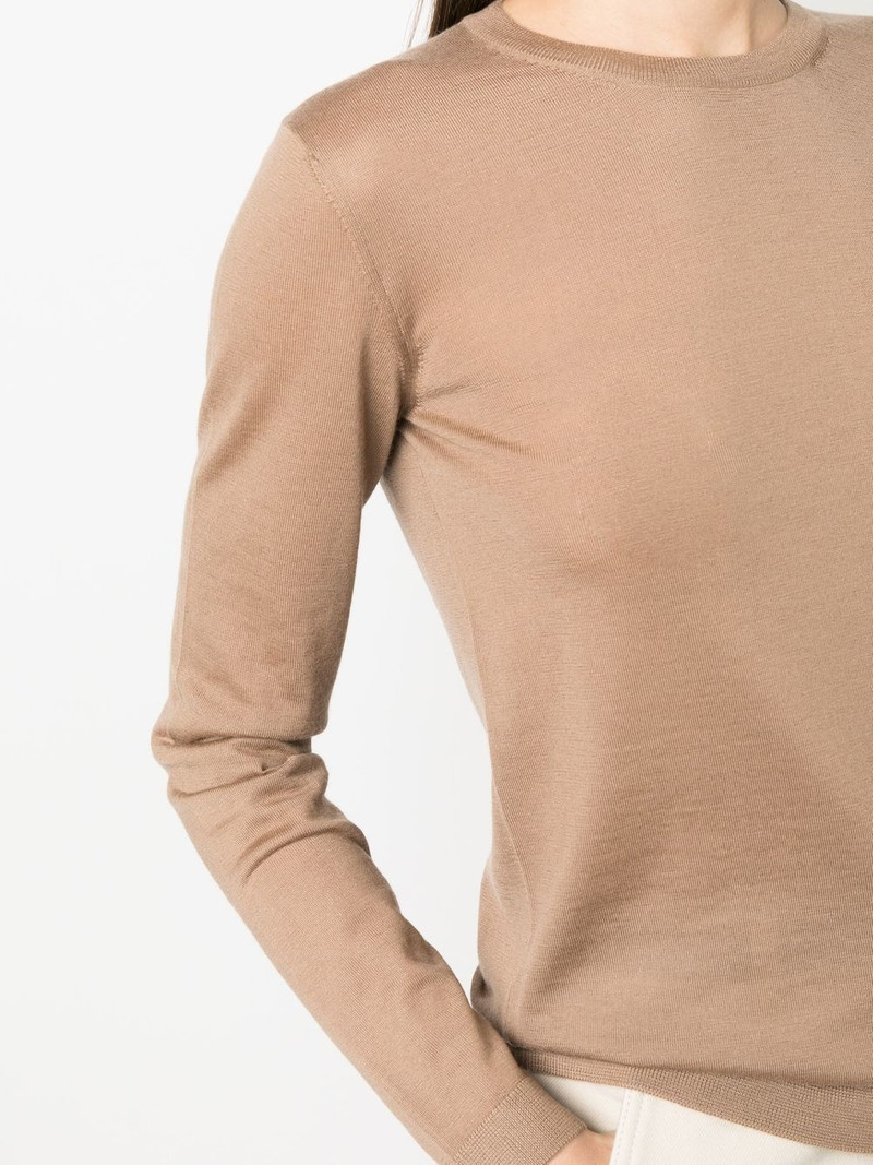cashmere long-sleeve sweater 5