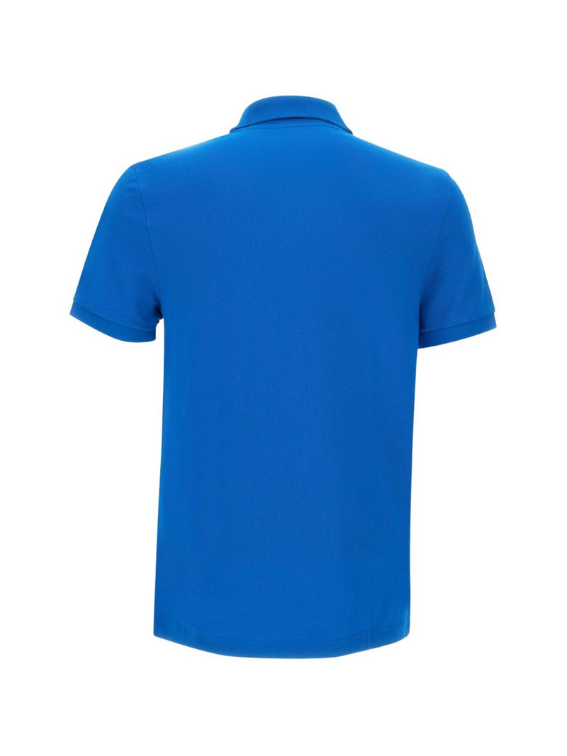 LACOSTE logo-patch polo shirt outlook