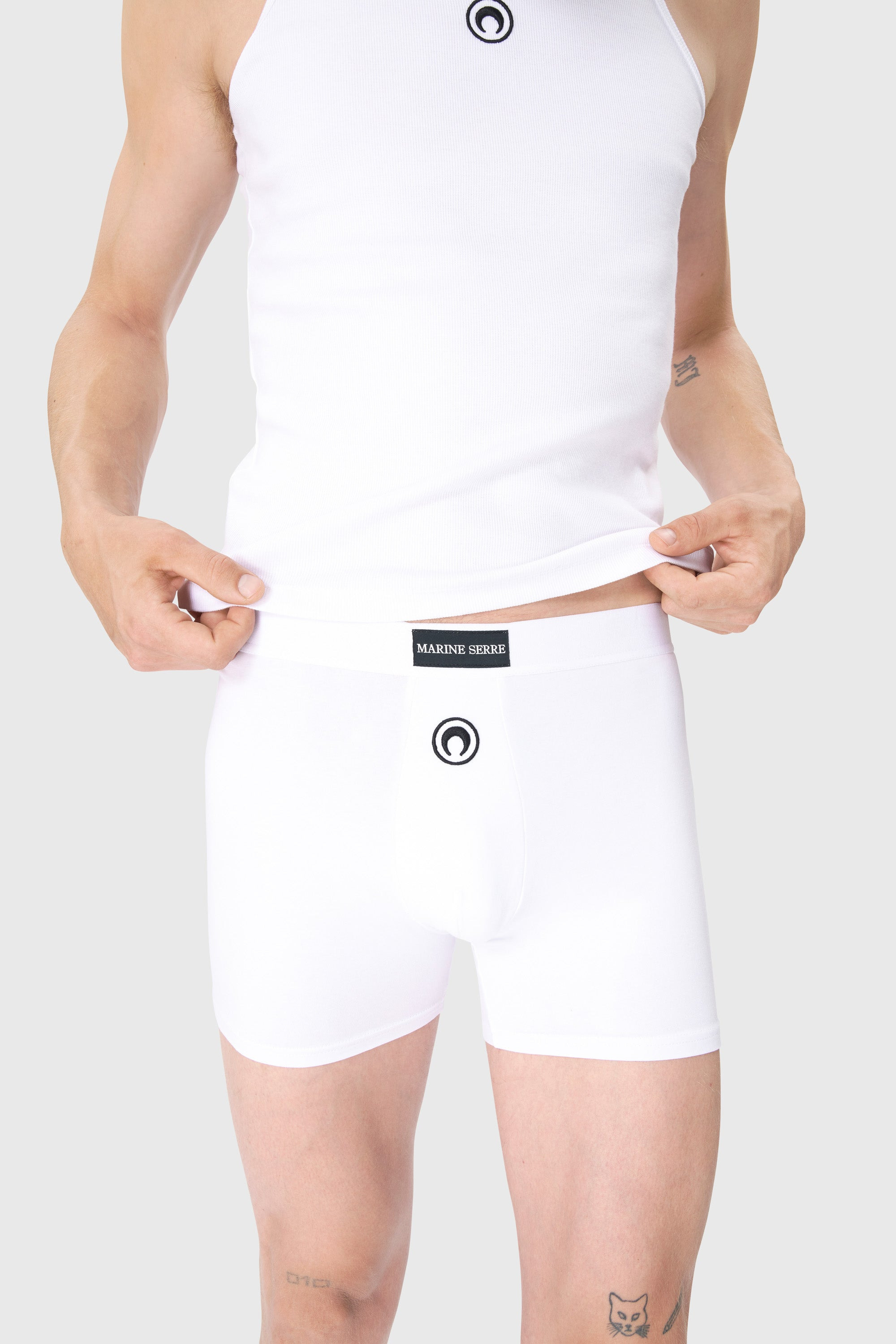 Moon Logo Stretched Jersey Boxer Short - 3