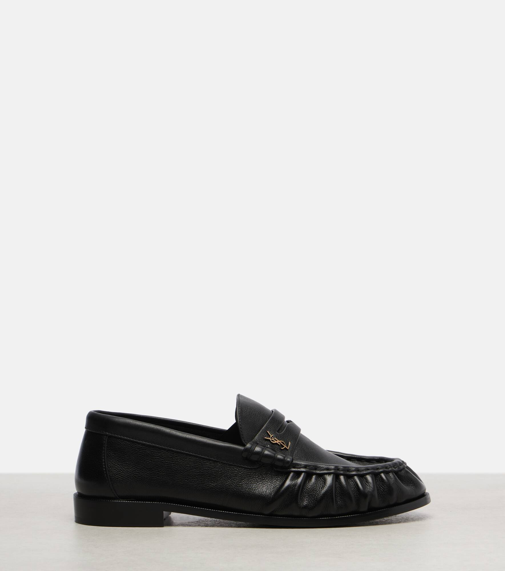 Le Loafer leather penny loafers - 4