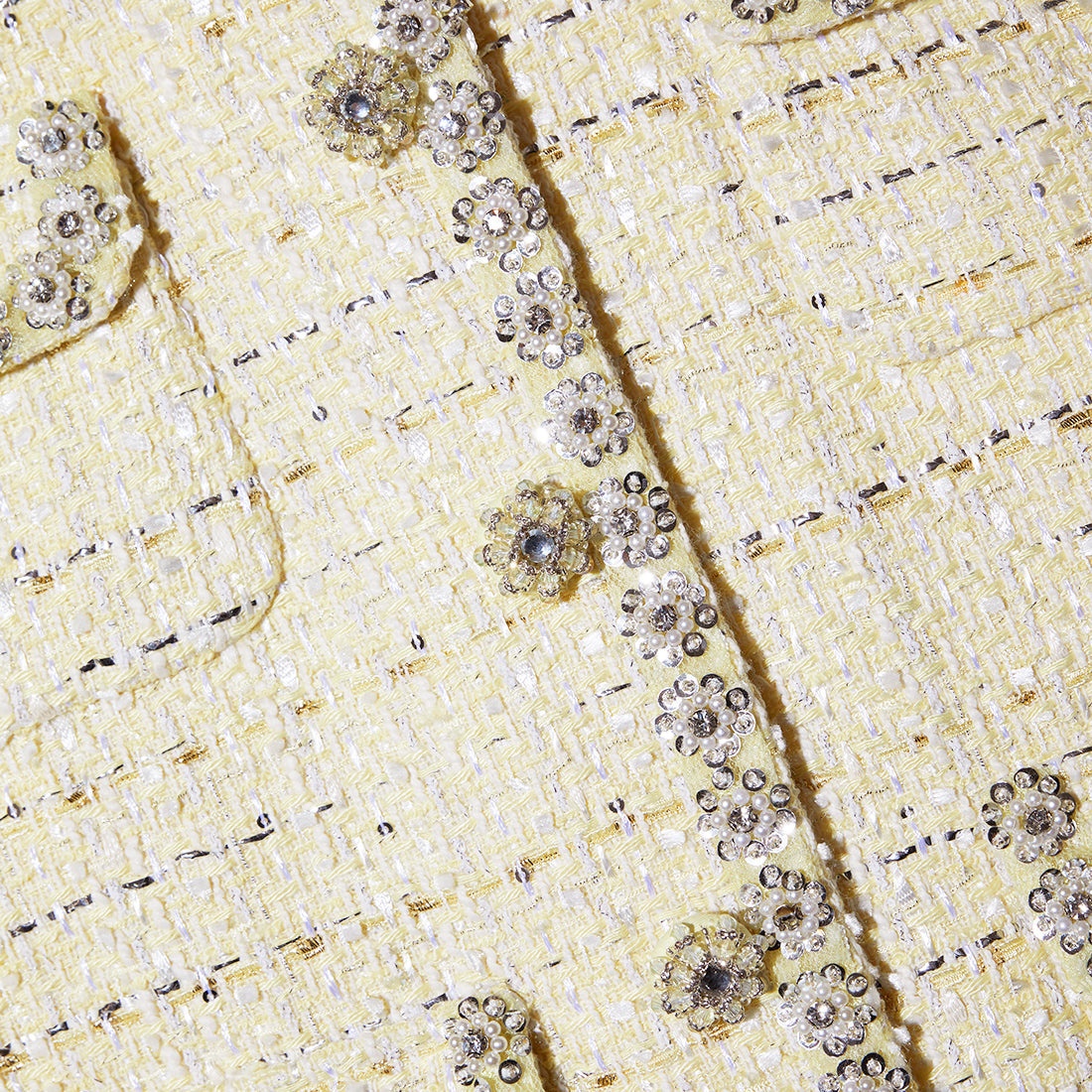 Yellow Boucle Jacket - 6