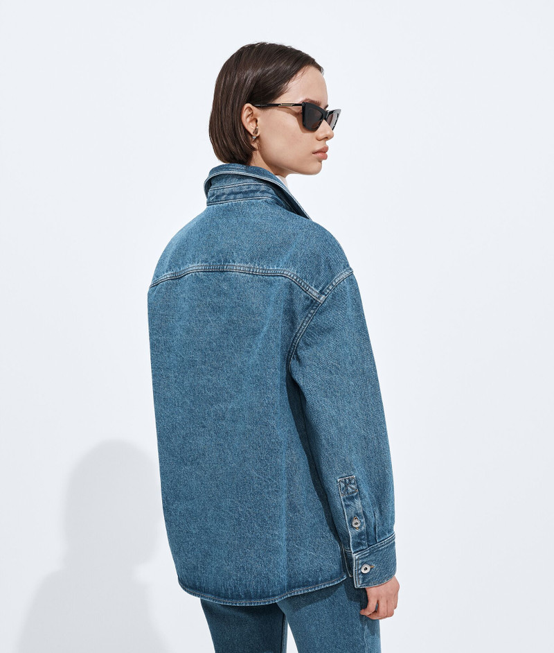 Medium Indigo Denim Shirt 3