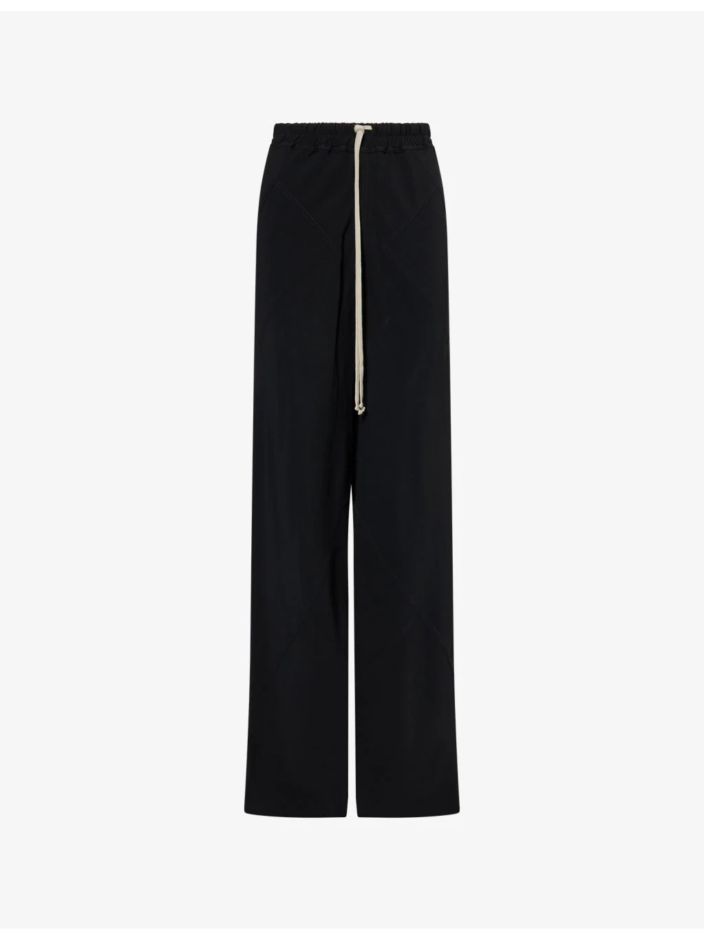 Drawstring Wide-Leg Cady-Crepe Trousers - 1
