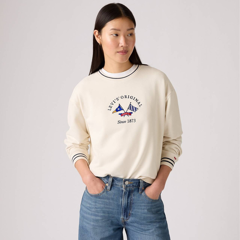 Levi's GRAPHIC HERITAGE SPORT CREWNECK SWEATSHIRT outlook