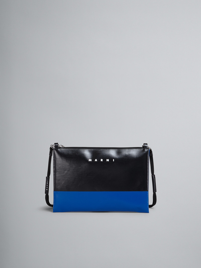 BLACK AND BLUE TRIBECA CROSSBODY BAG 1