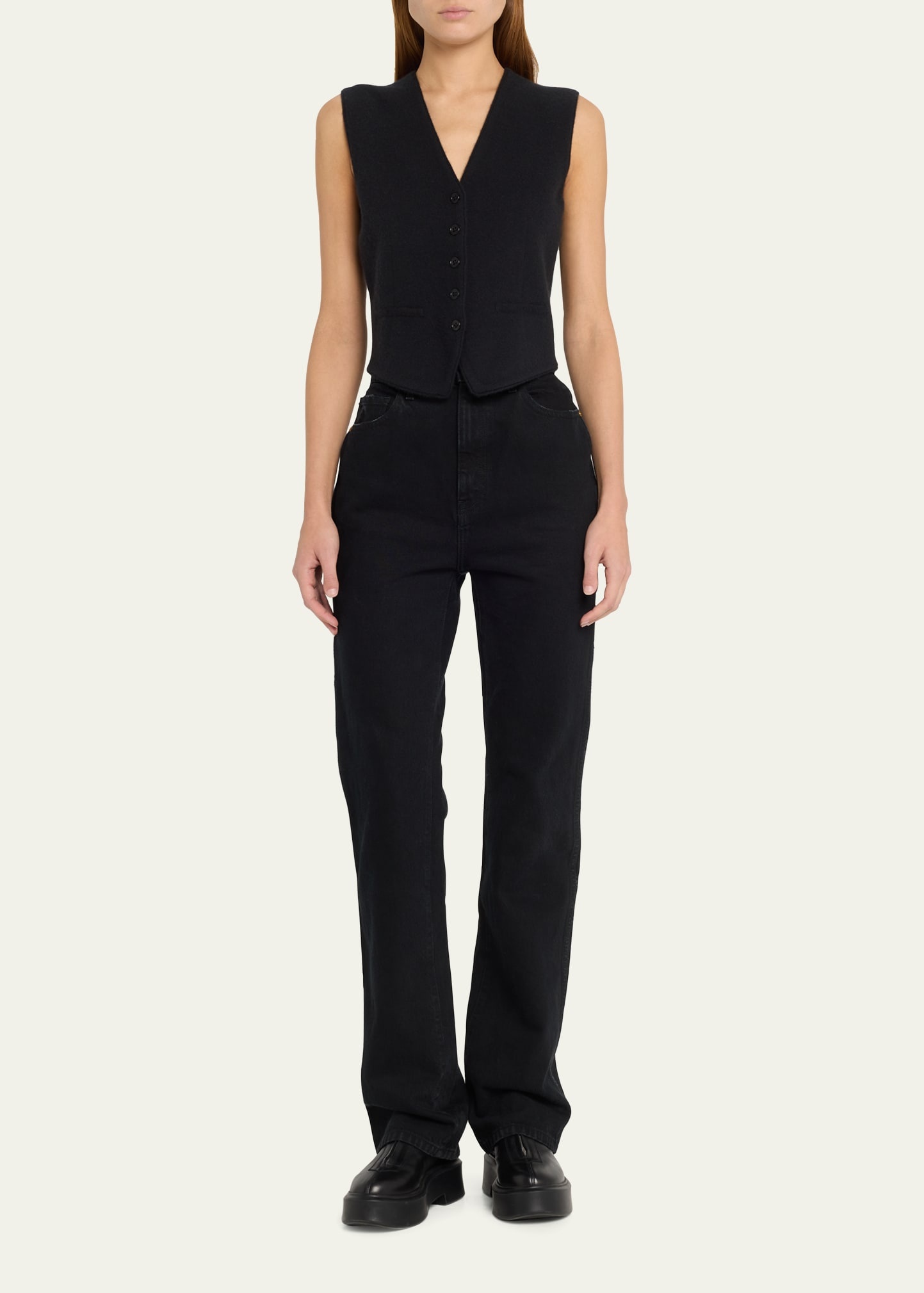 Tailored Cashmere Vest - 2