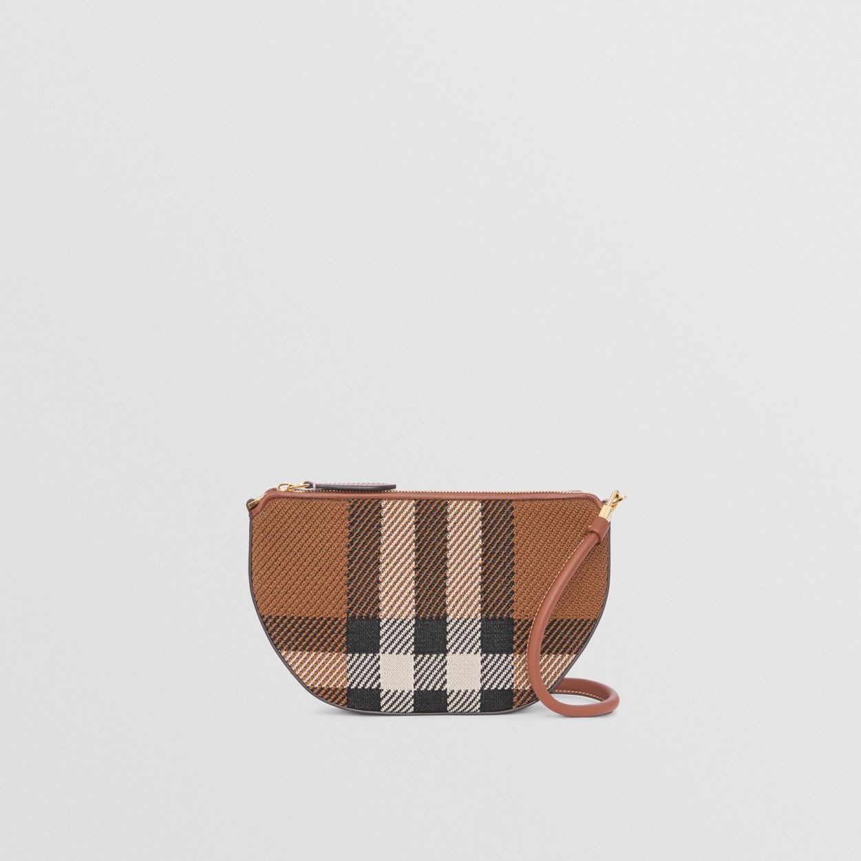 Knitted Check Olympia Pouch - 4