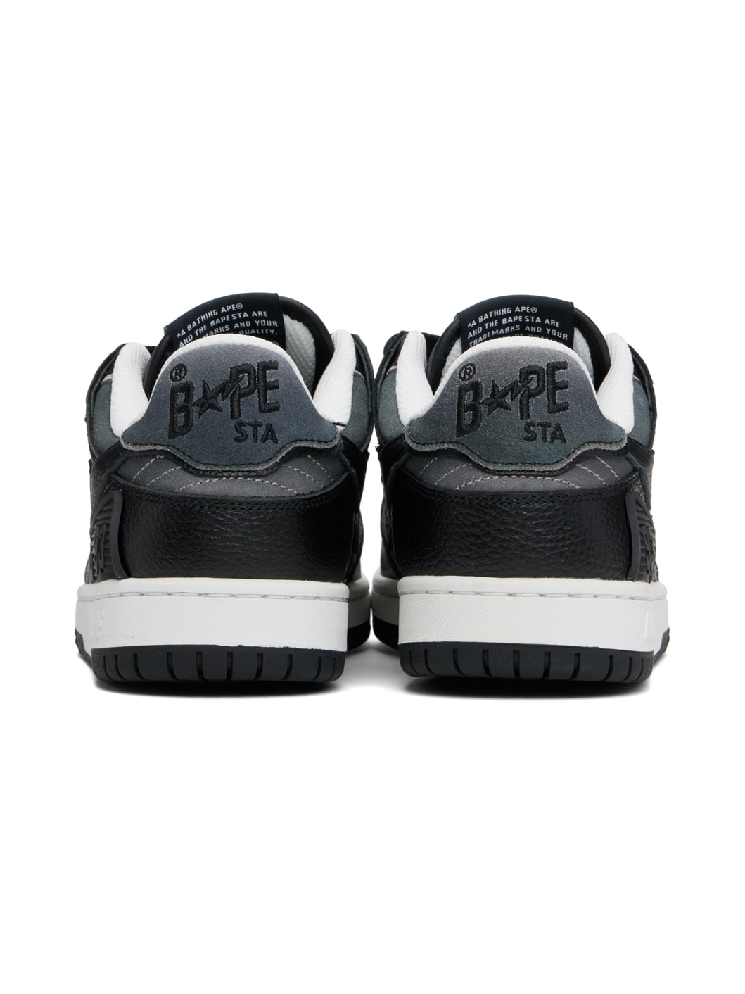 Black Sk8 Sta #4 Sneakers - 2