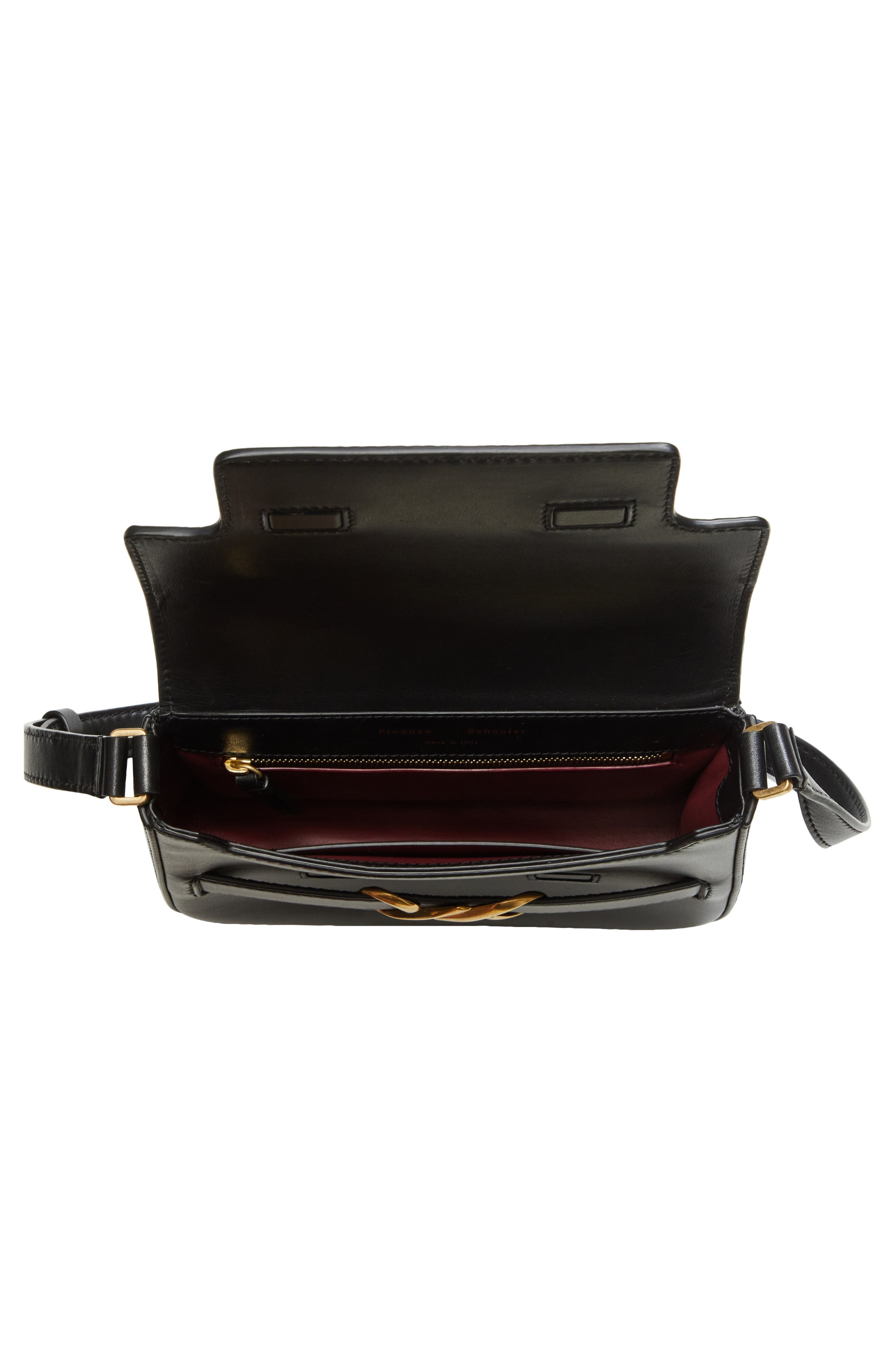 Proenza Schouler Box Leather Shoulder Bag in Black at Nordstrom - 5