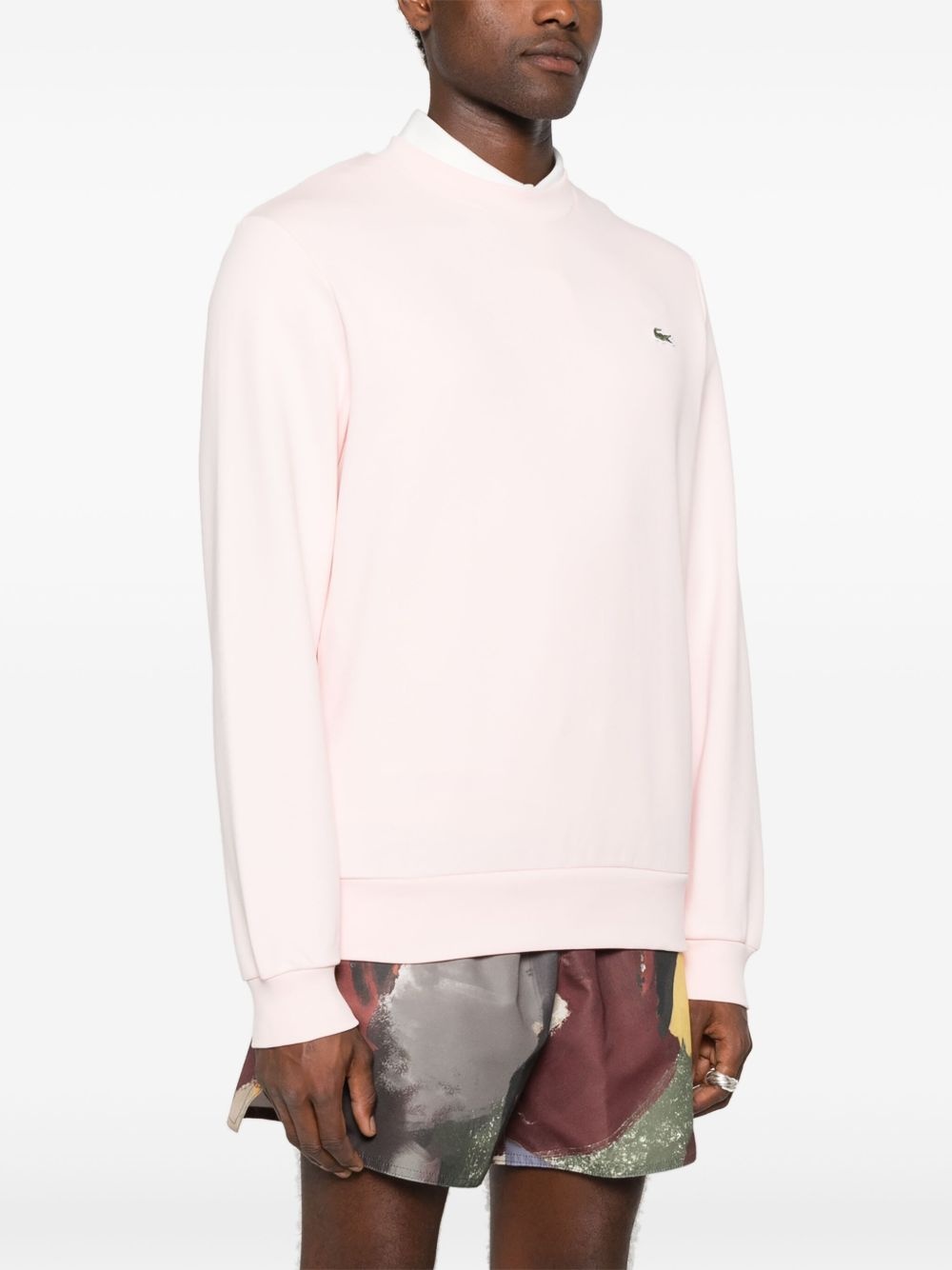 logo-embroidered sweatshirt - 3
