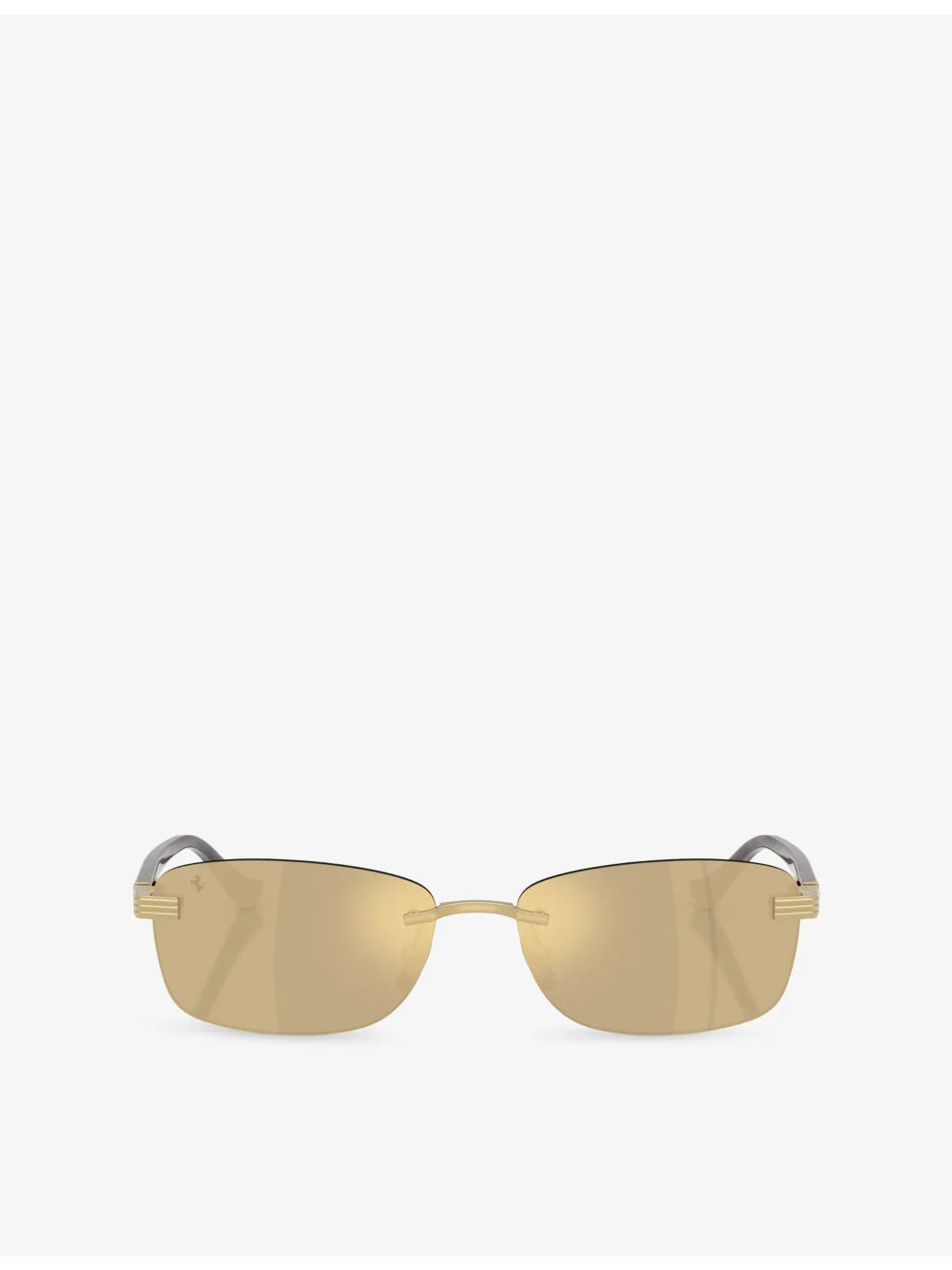 FH1029TD Rectangle-Frame Metal Sunglasses - 1