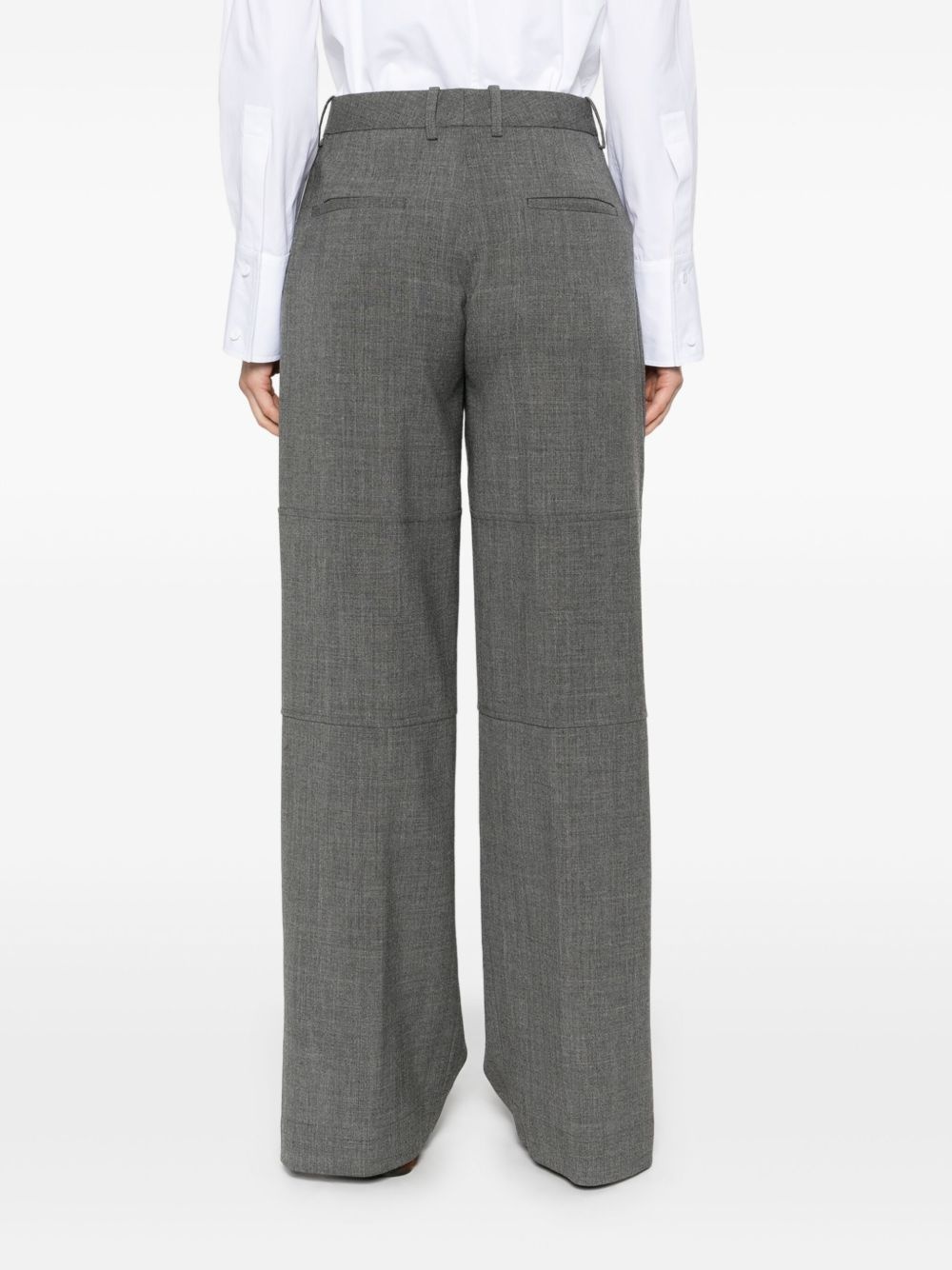 virgin wool trousers - 4