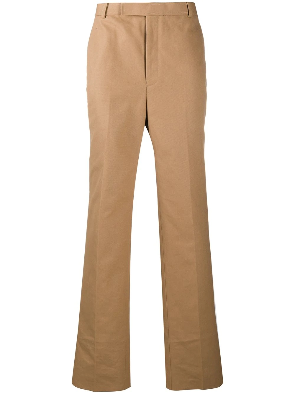 straight leg chino trousers - 1