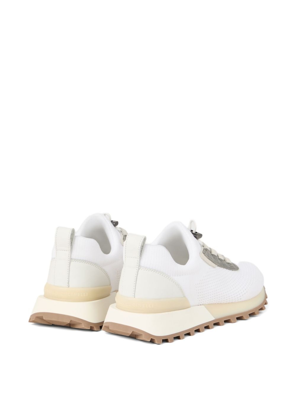 Monili chain-detail sneakers - 3