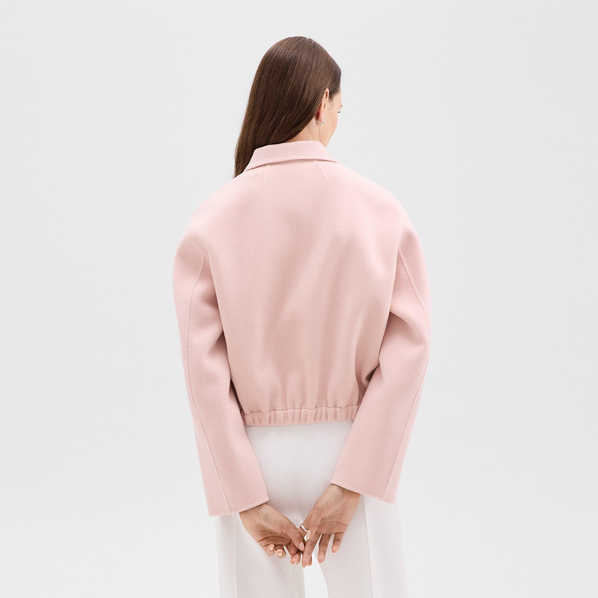 Blouson Jacket in Double-Face Wool-Cashmere - 4