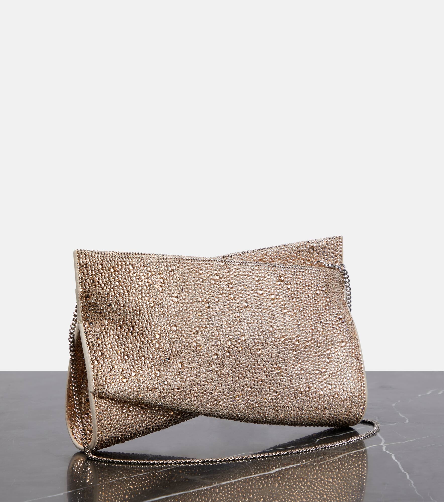 Loubitwist Small embellished clutch - 4