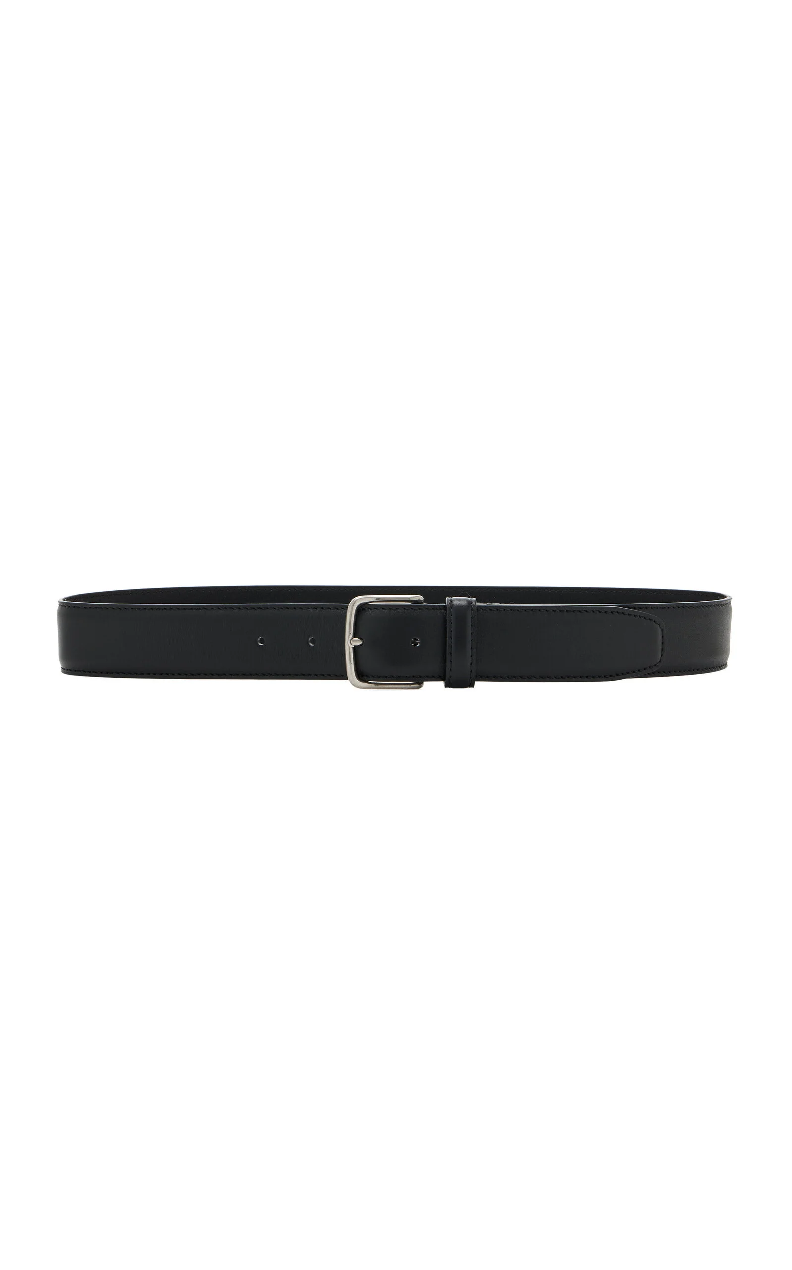 Maxi Classic Leather Belt black - 1