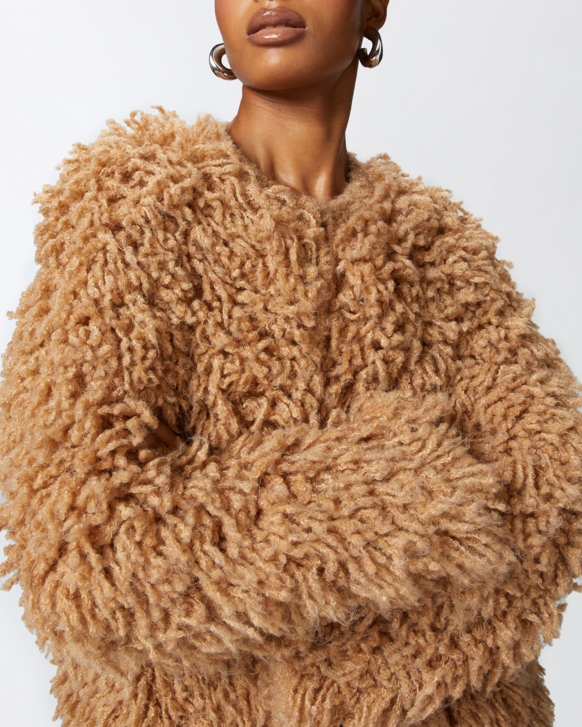 FAUX FUR COAT - 5