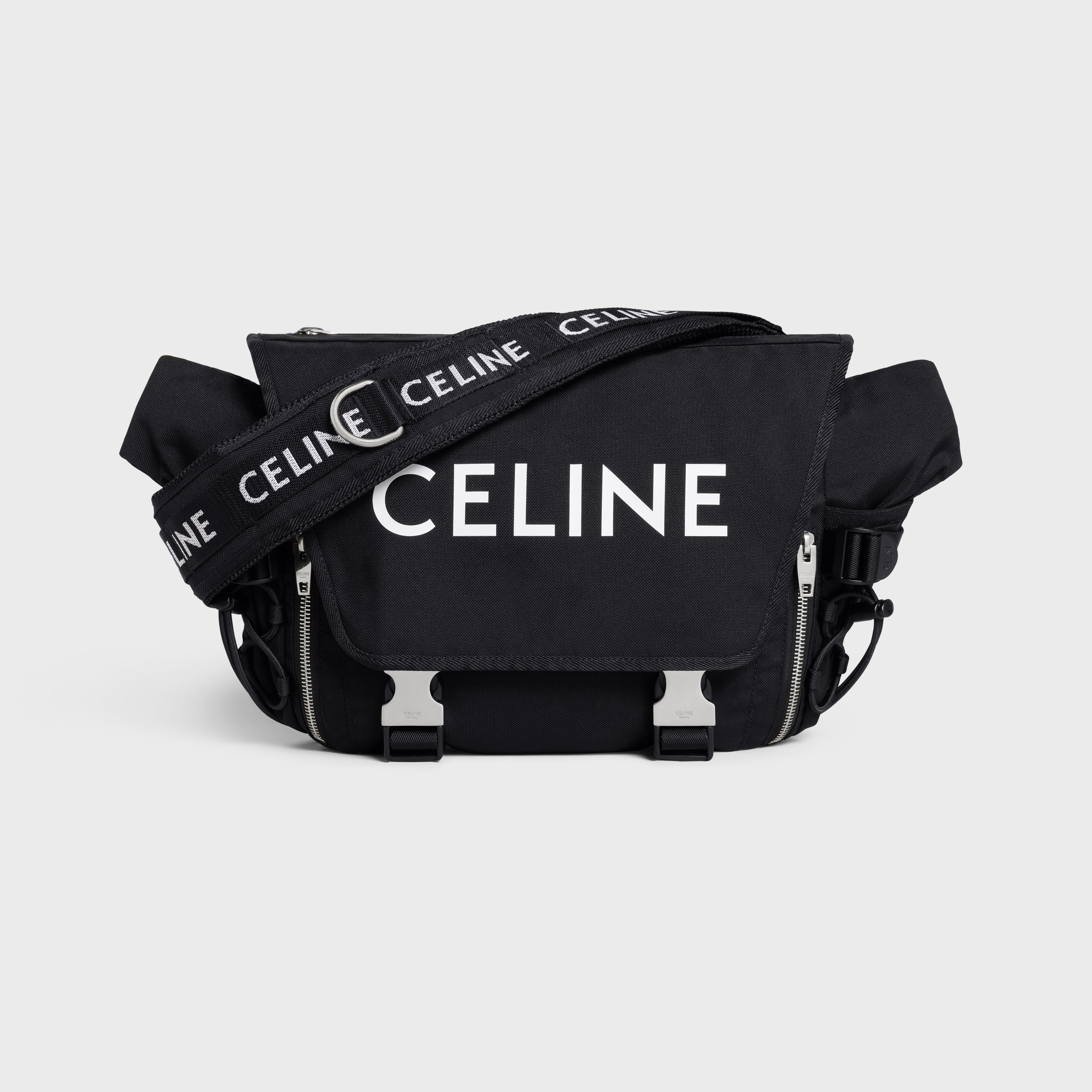 MEDIUM MESSENGER TREKKING in nylon with celine print - 5