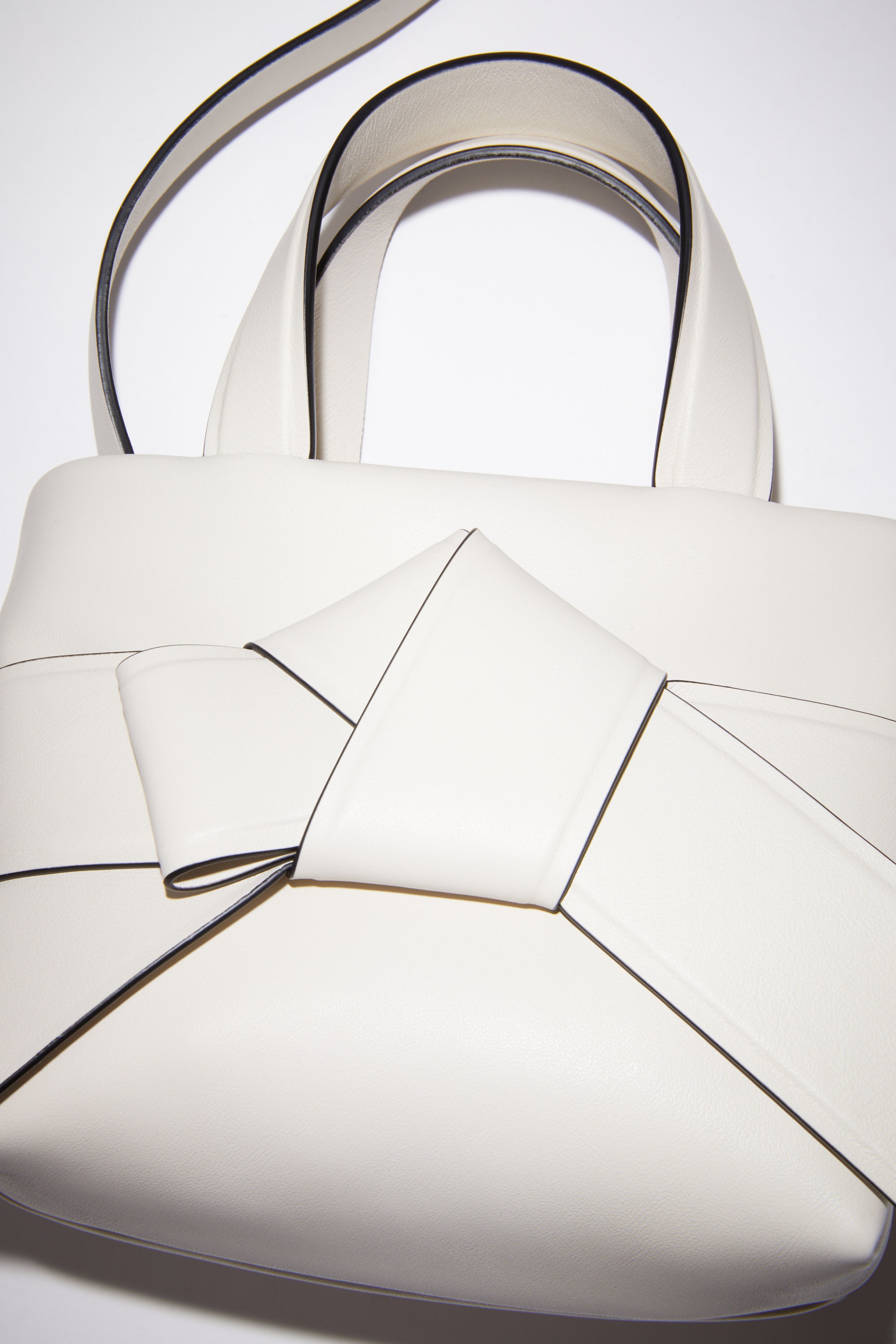 Micro tote - White/black - 7