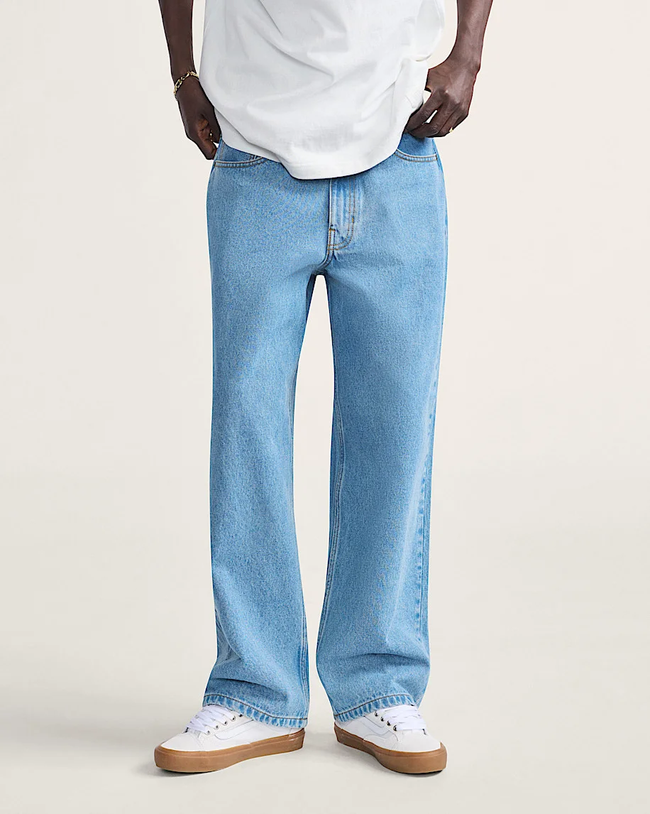 Check-5 Baggy Denim Pants - 1