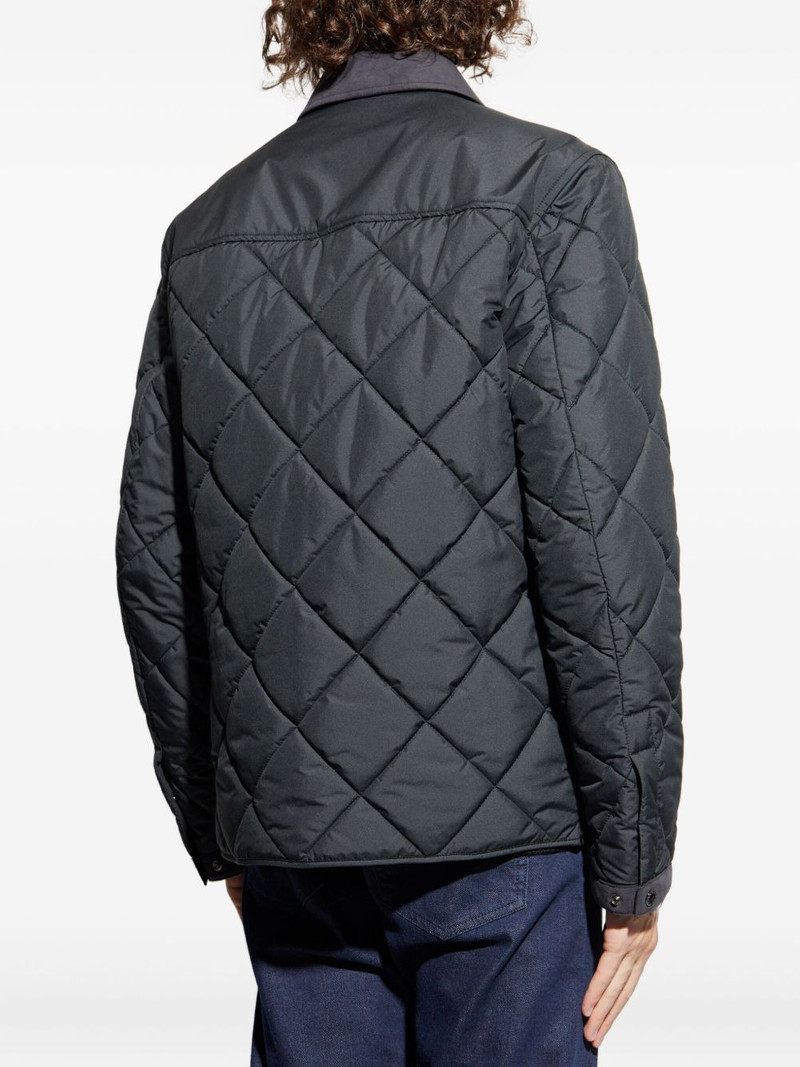 diamond-quilted jacket 4
