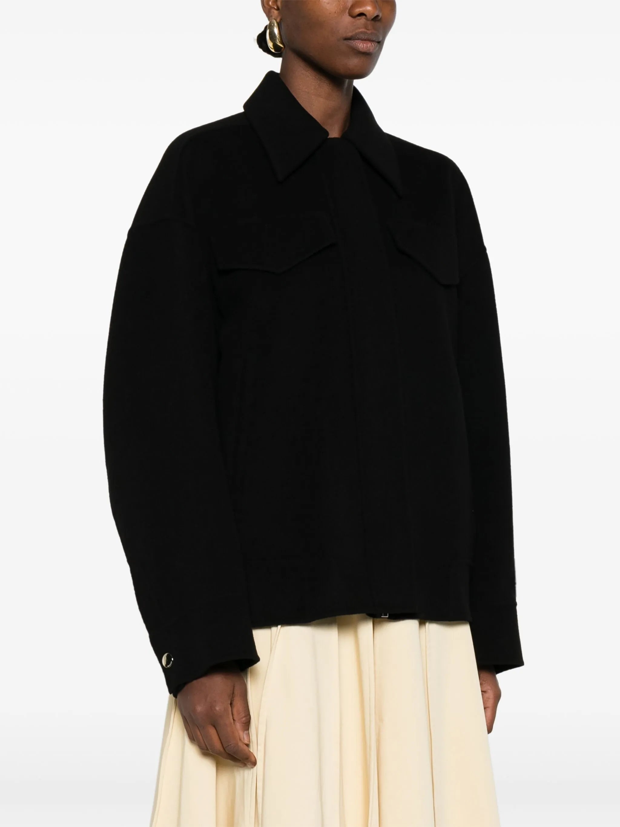 Sportmax Virgin Wool Jacket - 4