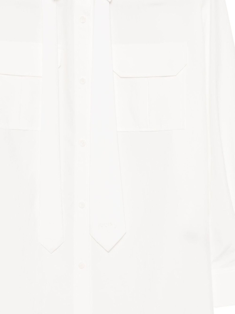 detachable-scarf blouse 3