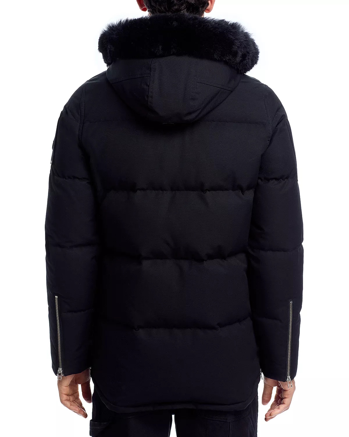 Original 3Q Shearling Trim Down Jacket - 4