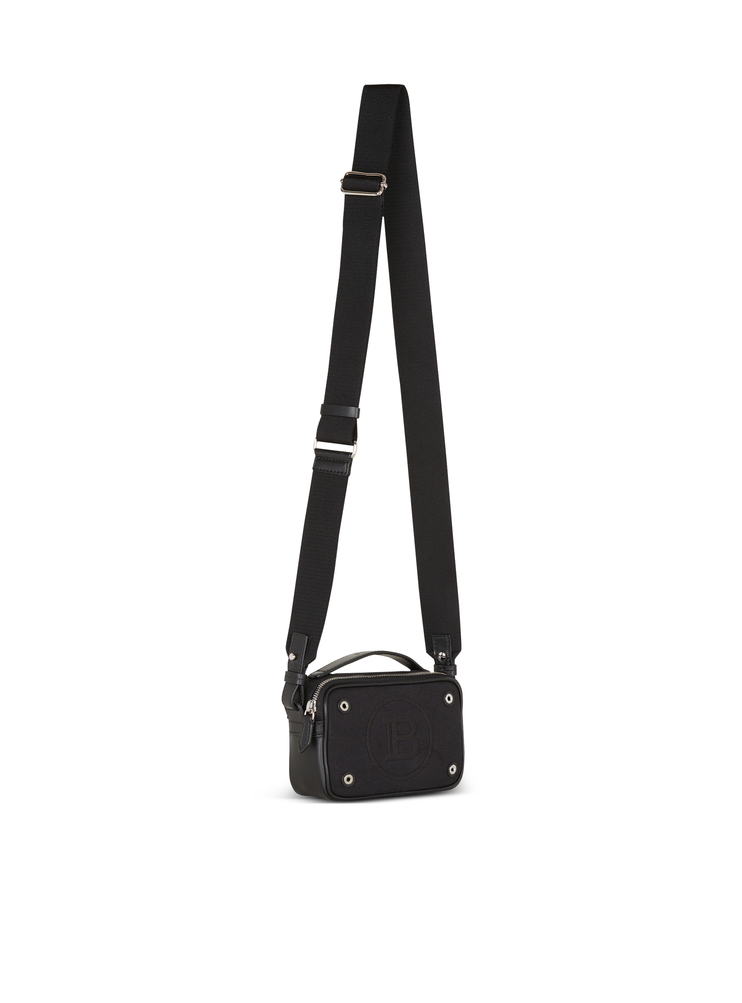Mini Reporter bag in canvas and leather - 3