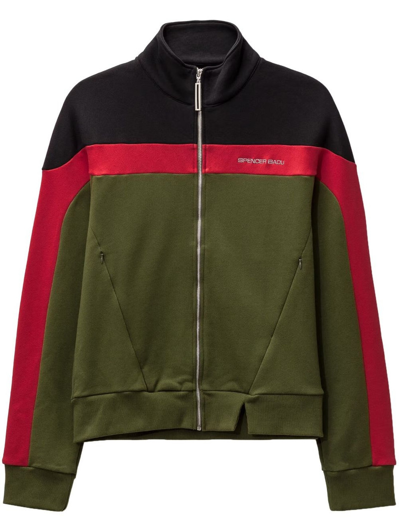Spencer Badu Bowl Track Jacket Green "Green" 1