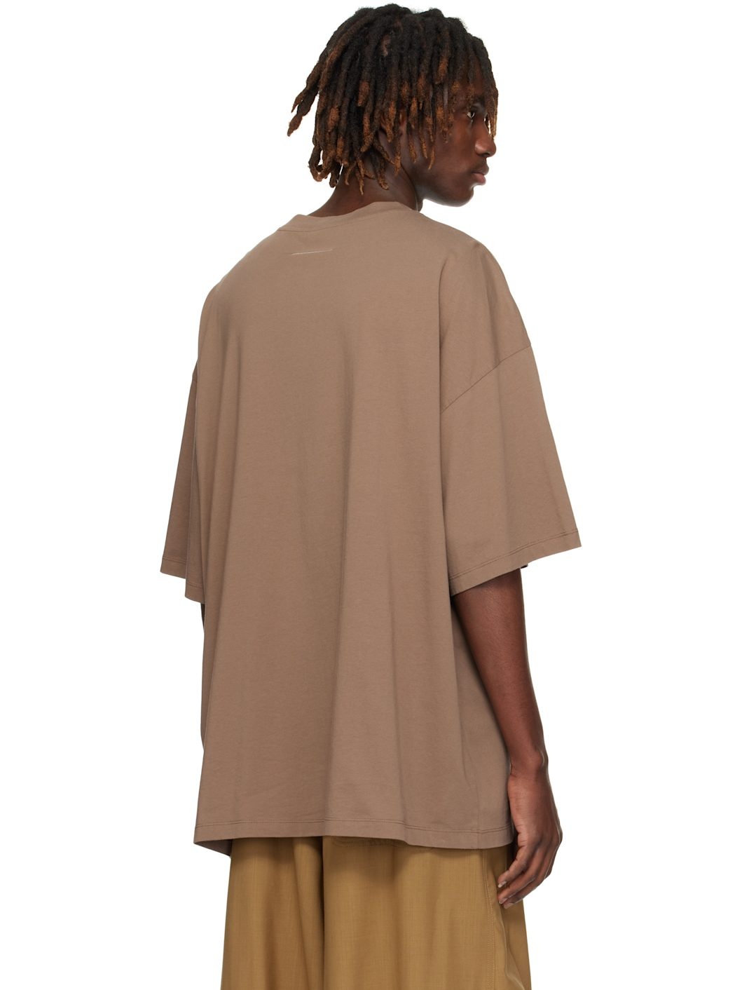 Brown Graphic T-shirt - 3