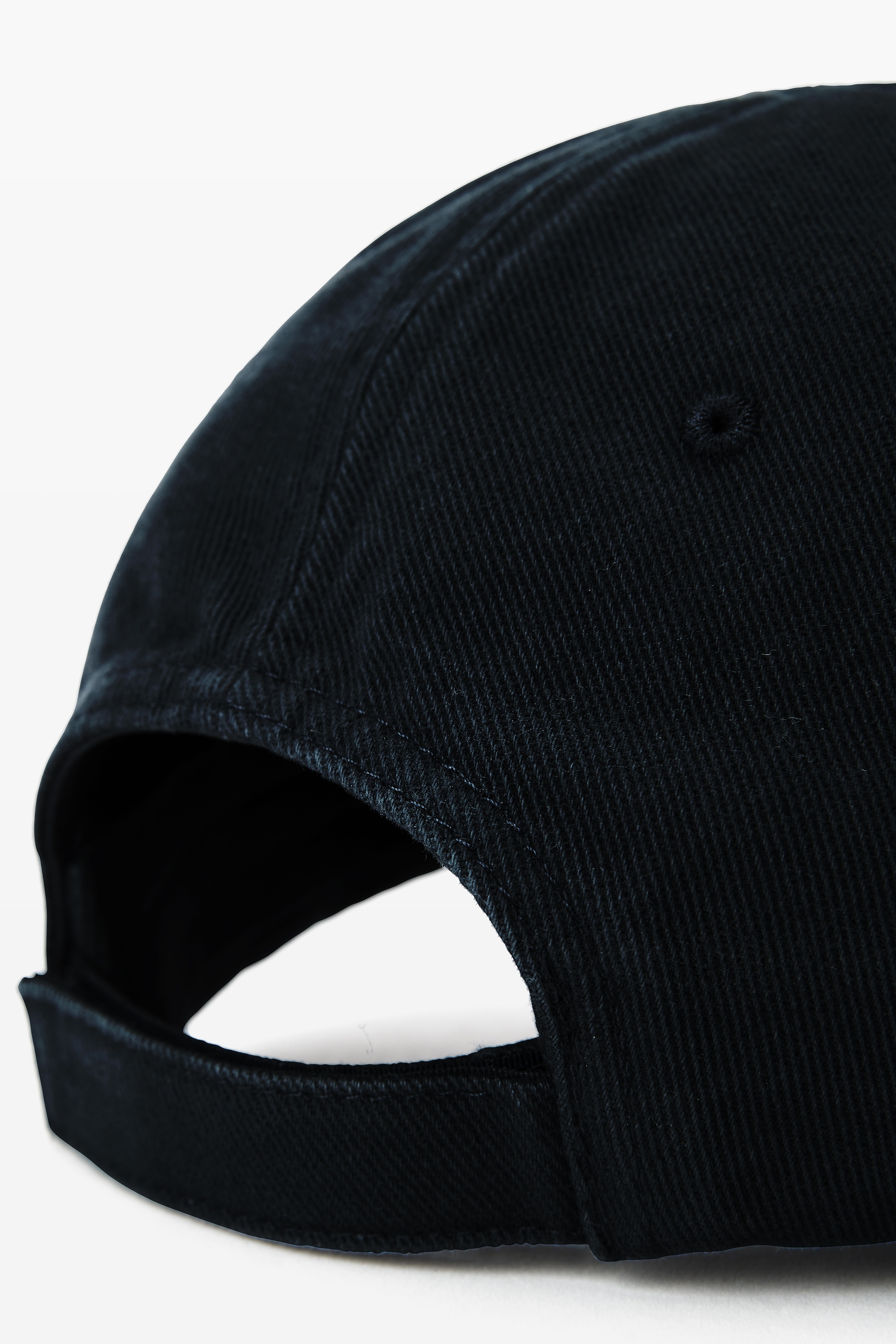 Black Graffiti Logo Baseball Cap - 6