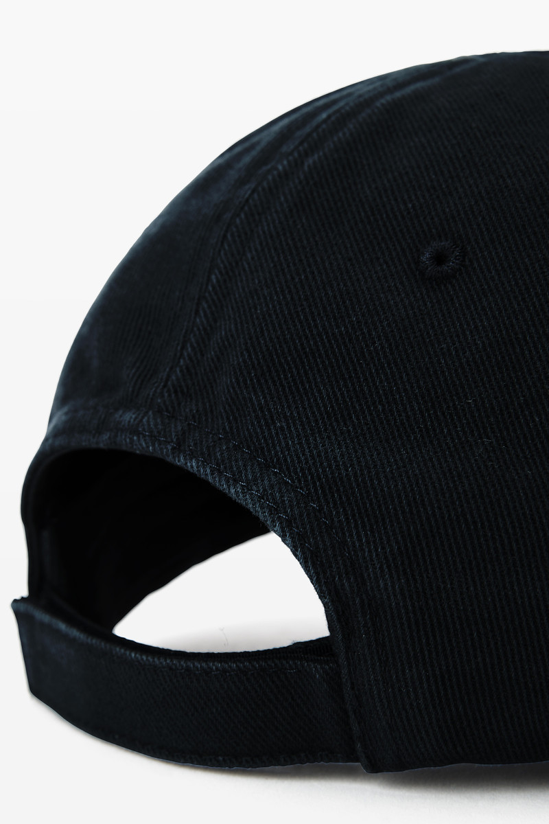 Black Graffiti Logo Baseball Cap 6