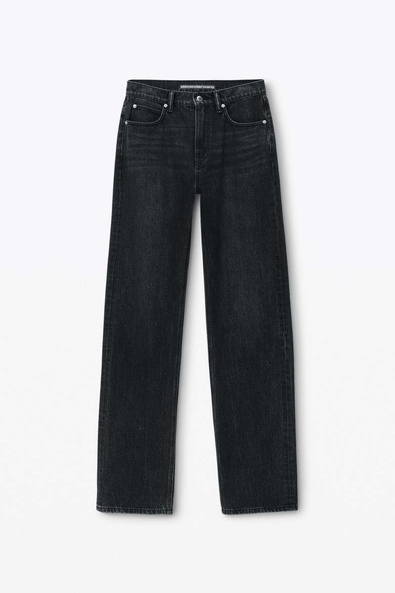 EZ Mid Rise Jean With Logo Pocket 1