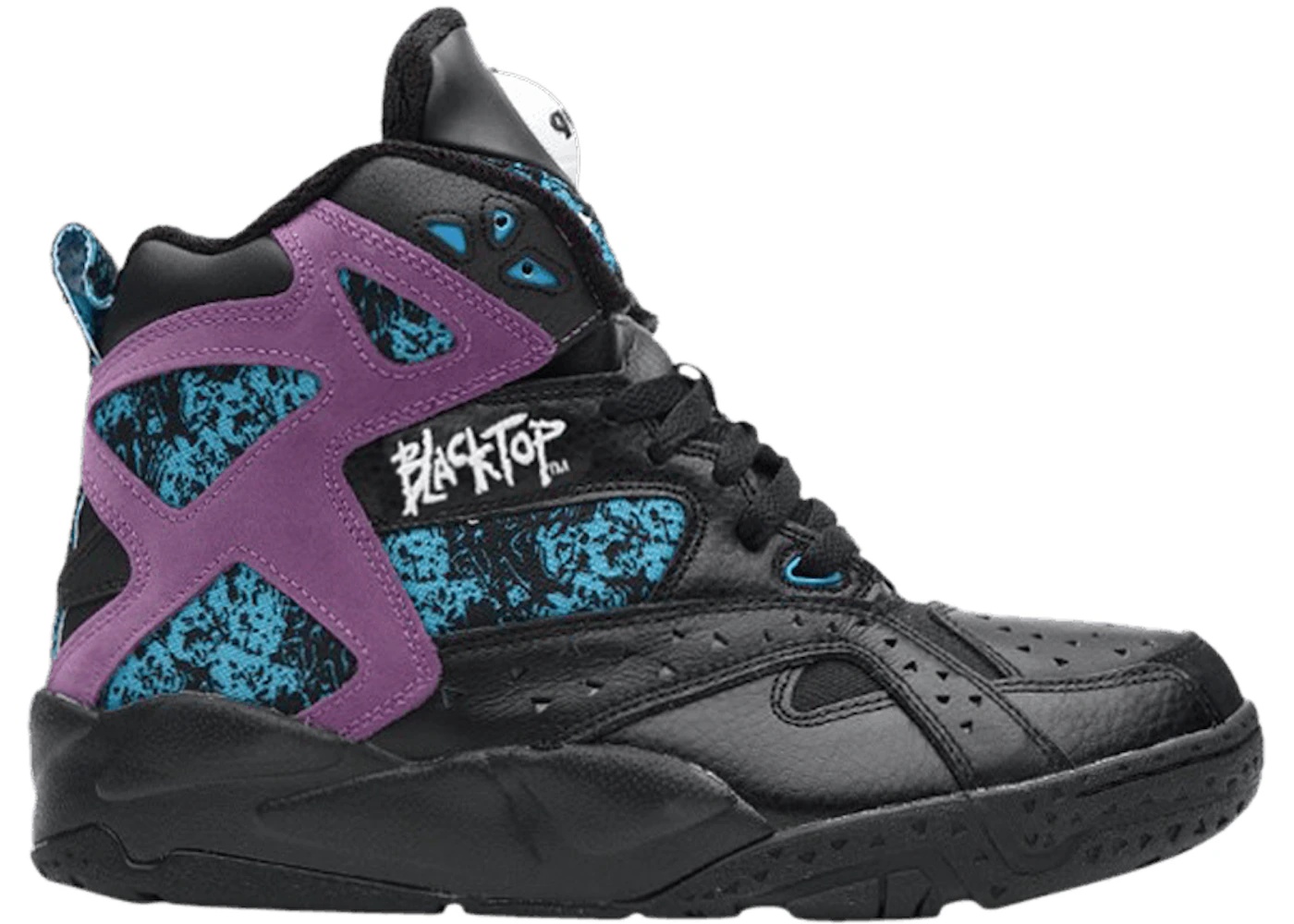 Reebok Blacktop Battleground Black Extreme Purple - 1