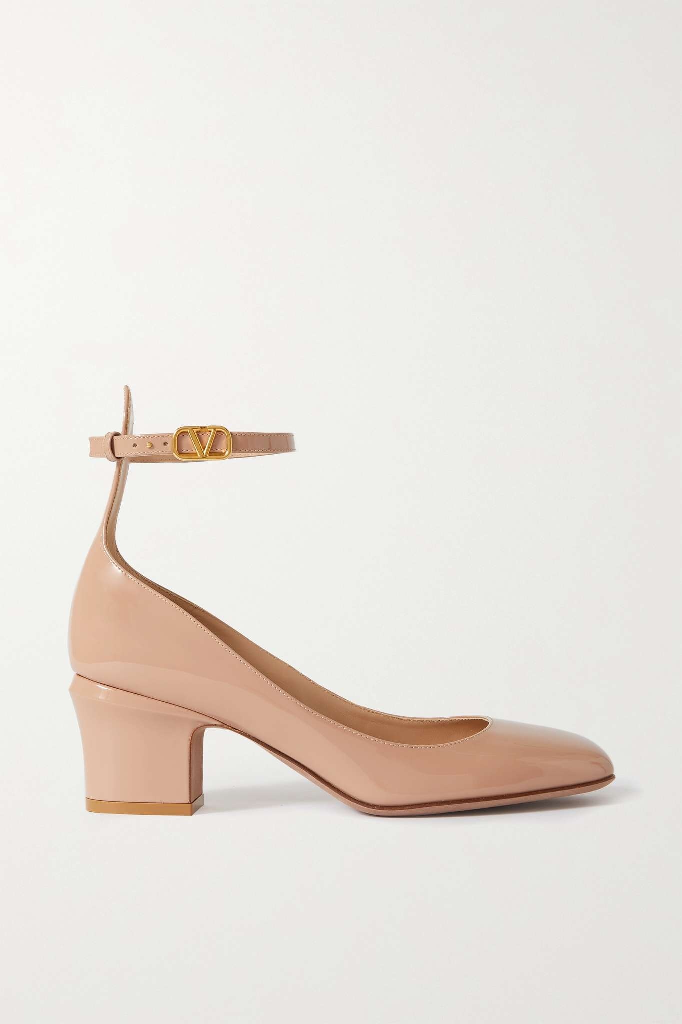 Tan-Go 60 patent-leather pumps - 1