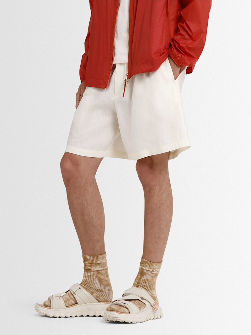 Moncler Moncler x Gilga Farm Vela leather sandal outlook