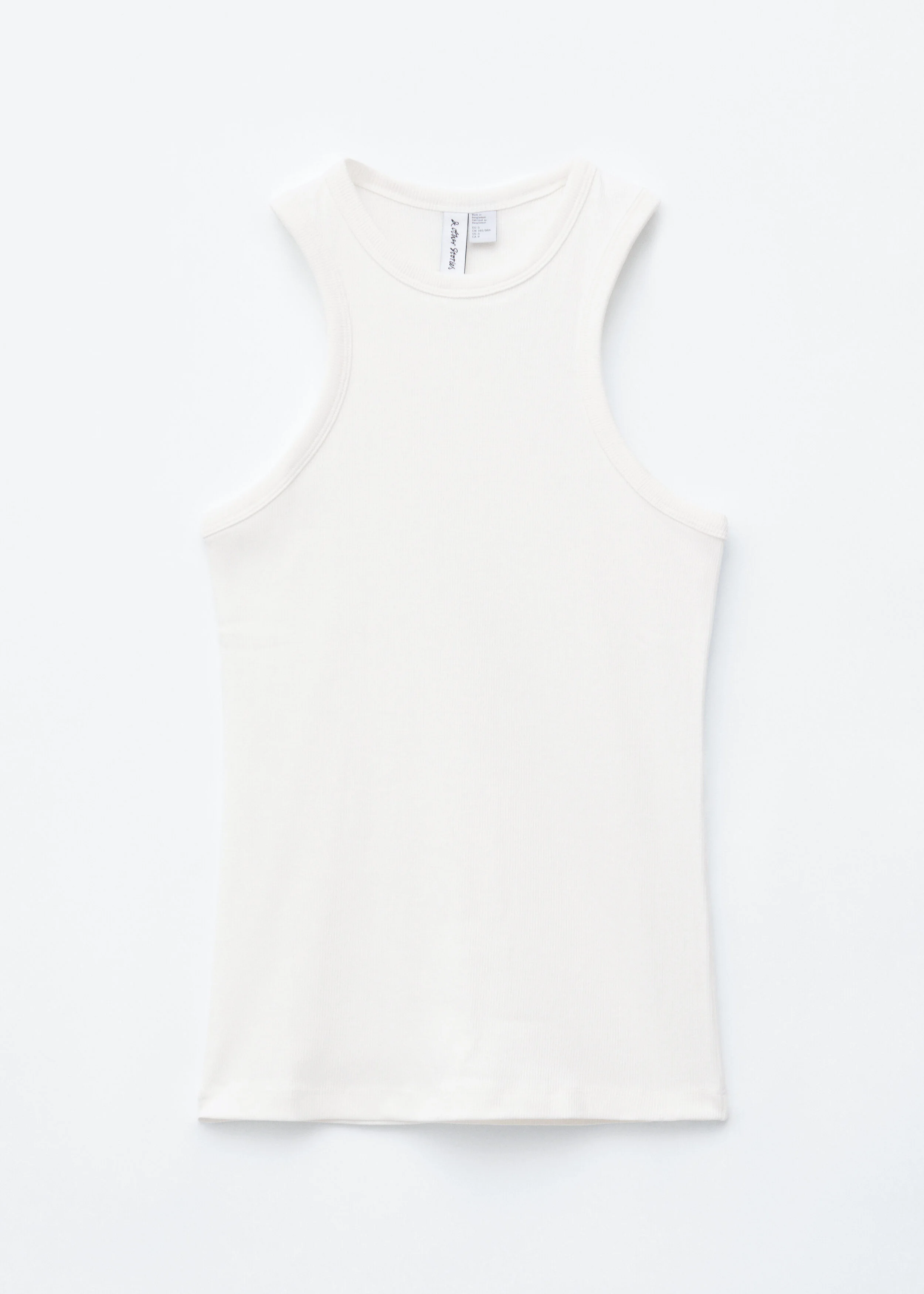 Ribbed Tank Top - 1