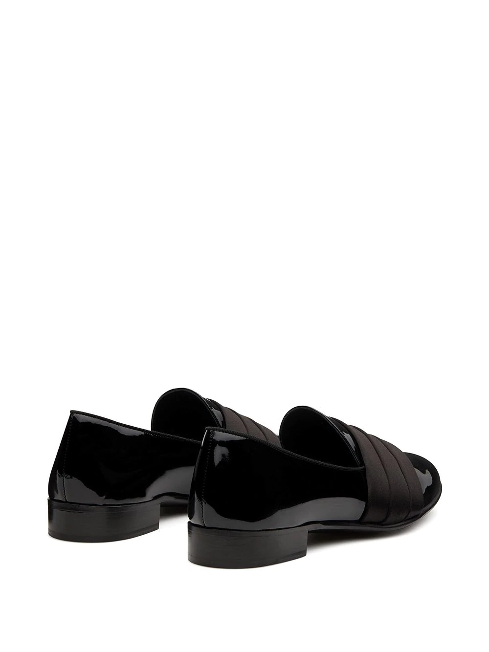 slip-on patent loafers - 3