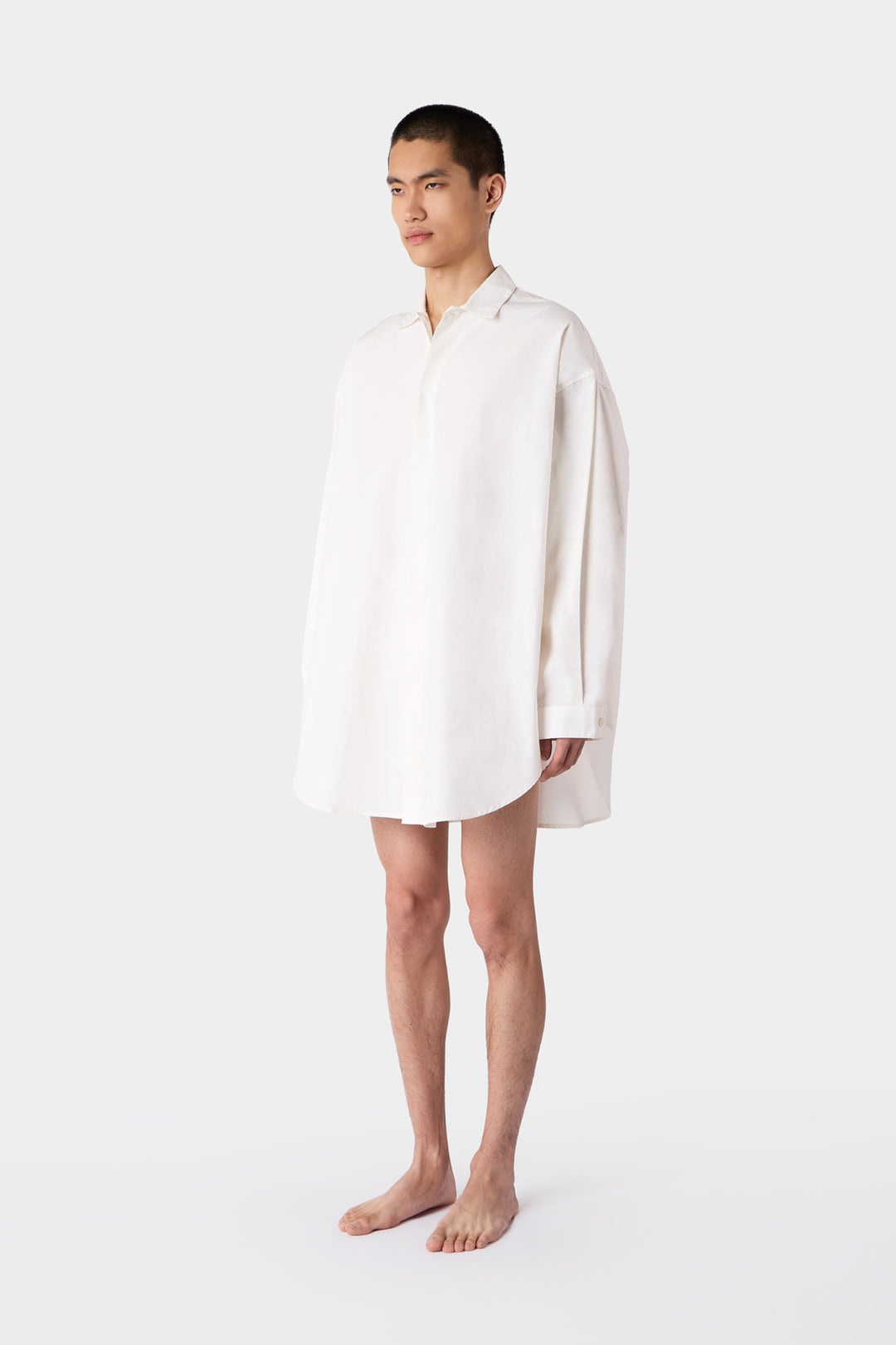 MEGA OVER SHIRT / off white - 5