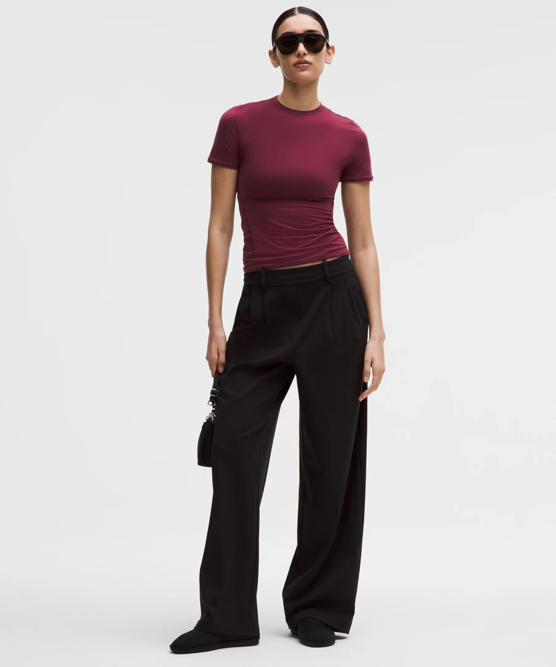 lululemon Wundermost Ultra-Soft Nulu Hip-Length Crewneck Shirt outlook