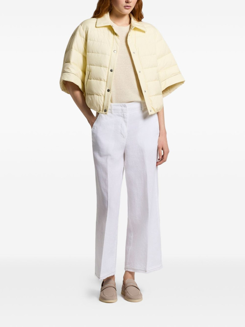 PESERICO short-sleeve buttoned jacket outlook