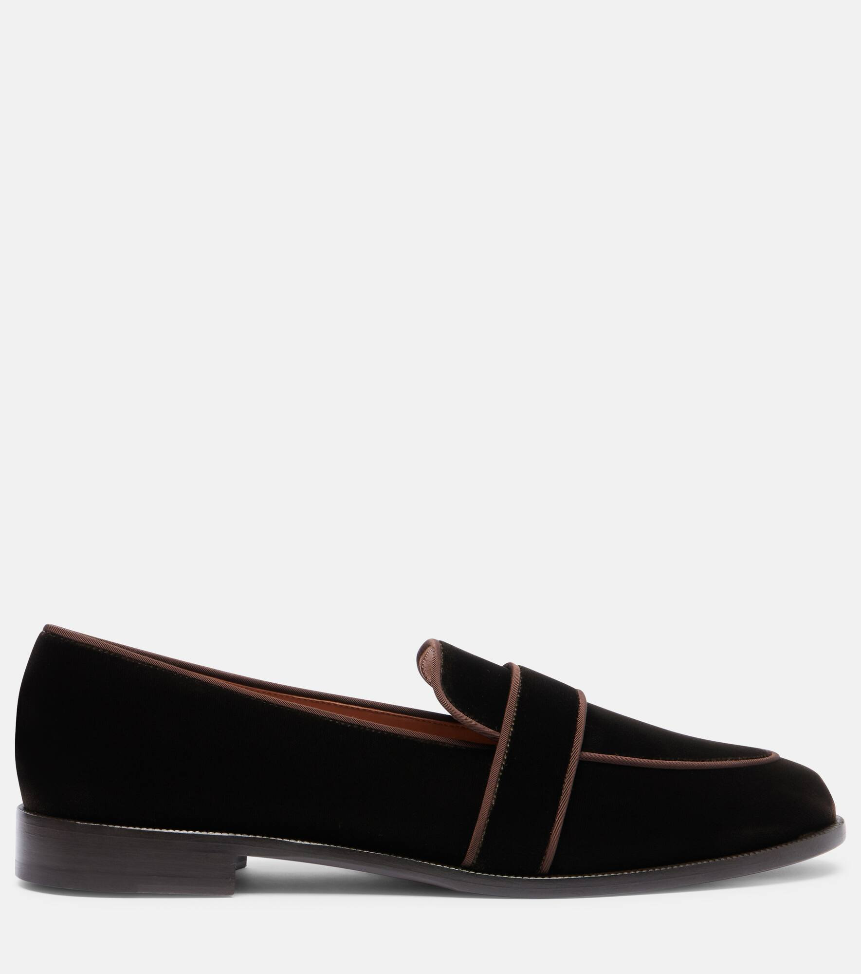 Martin velvet loafers - 4