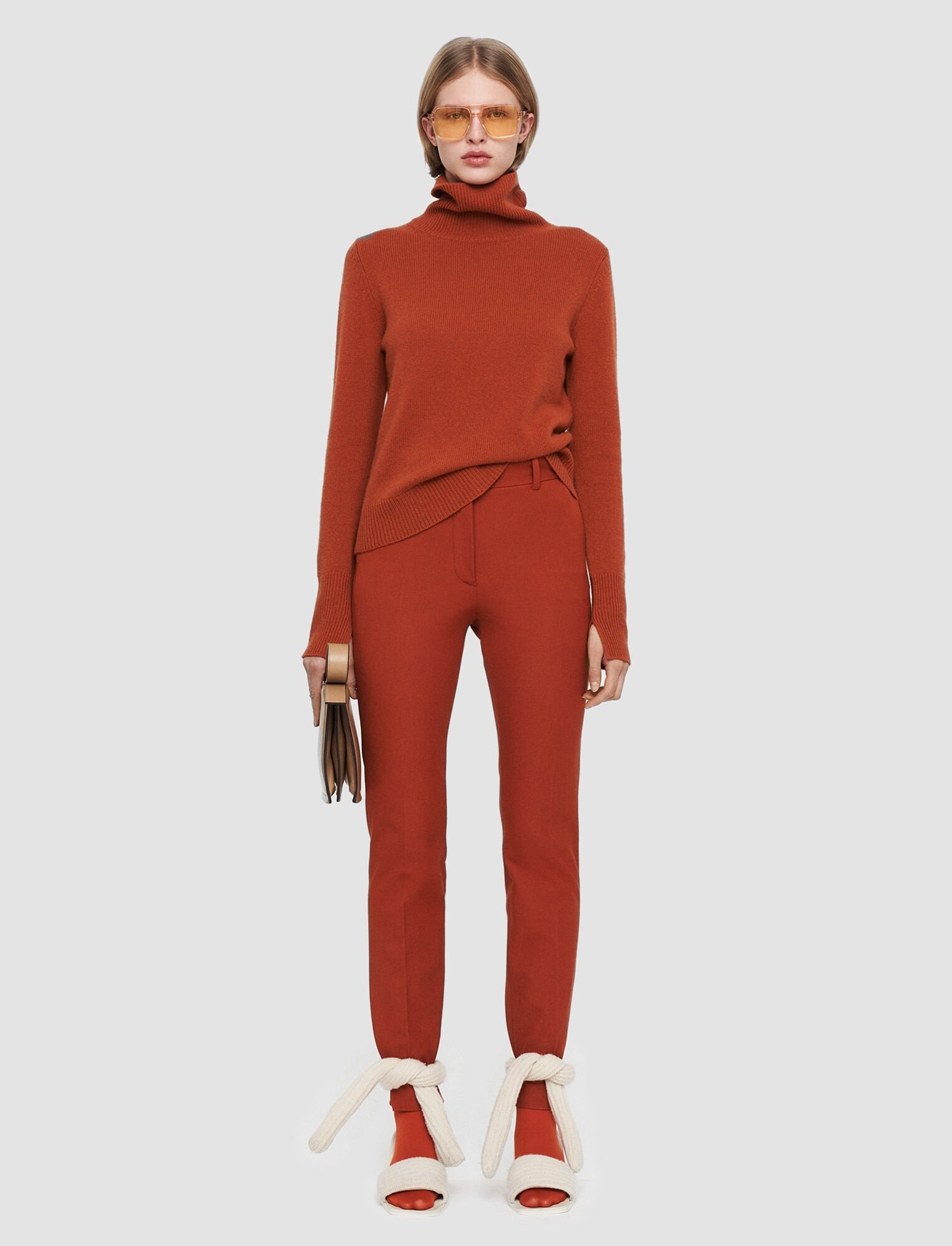 Pure Cashmere High Neck Jumper - 2